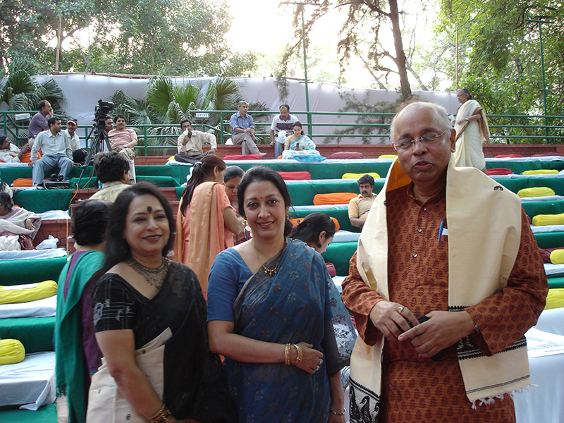 With Lily Islam and Shama Rahman
