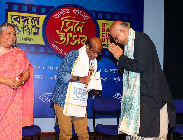 With Buddhadev Das Gupta 2017