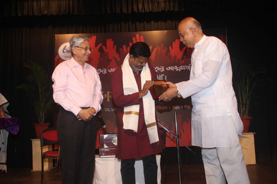 With Subha Prassanna  Guha Mazumdar