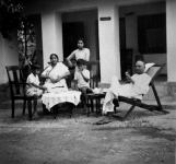 Family at parental house, Hazaribagh, 1958
