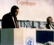 at the plenary of the UN Summit on Social Development, Copenhagen, 1995